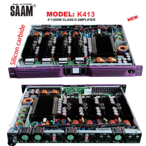 MODEL: K413 4*1300W CLASS D AMPLIFIER